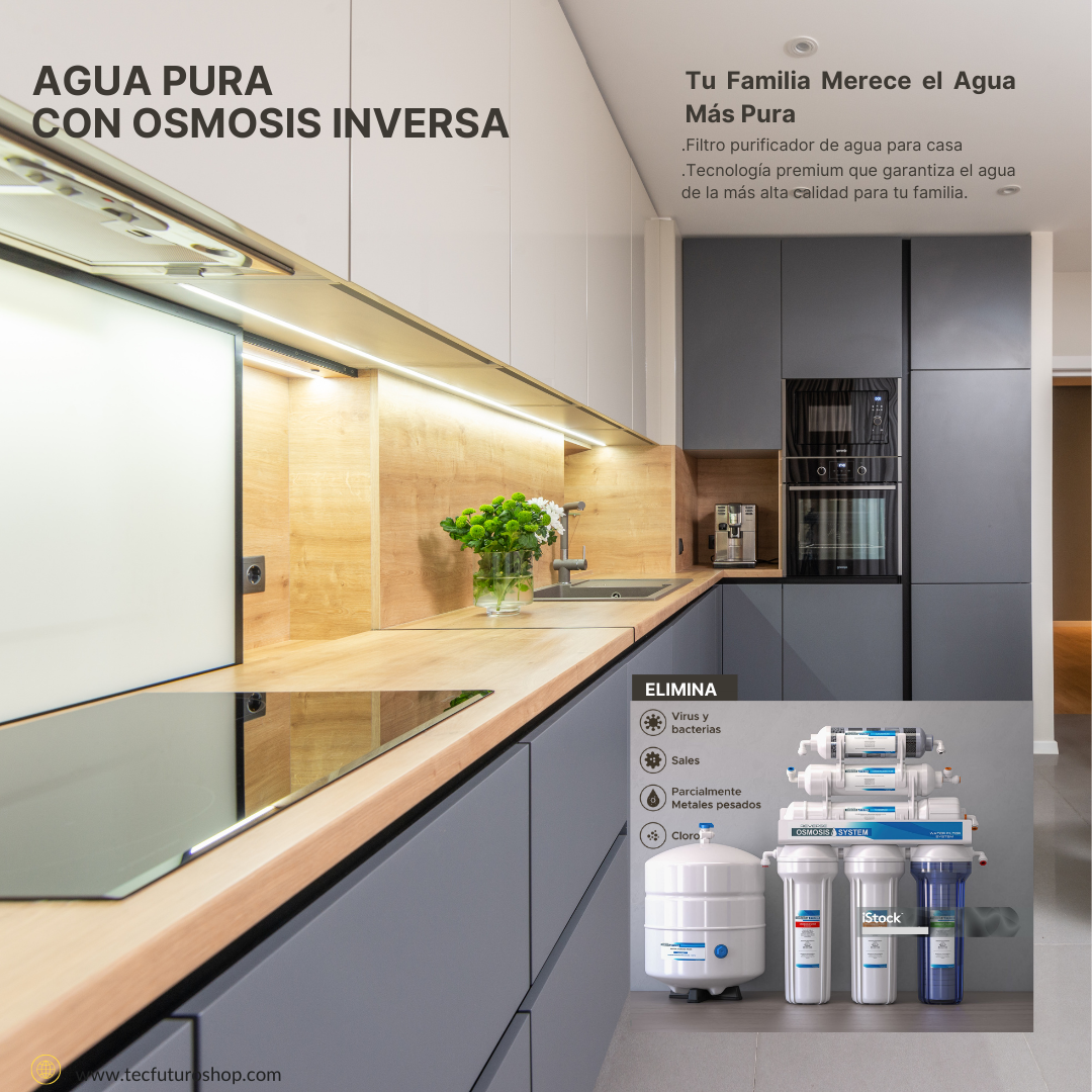Equipo Premium Osmosis Inversa 6 Etapas